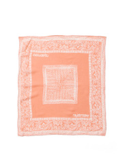 rajabrooke　BATIK WAU HANDKERCHIEF -SALMON PINK-