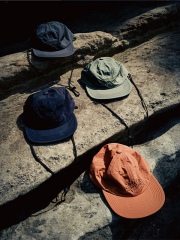 GARBAGE　SOFT BRIM 6 PANEL CAP w/ CHIN STRAP -OFFLINE-