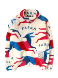 by Parra jumping foxes sherpa fleece