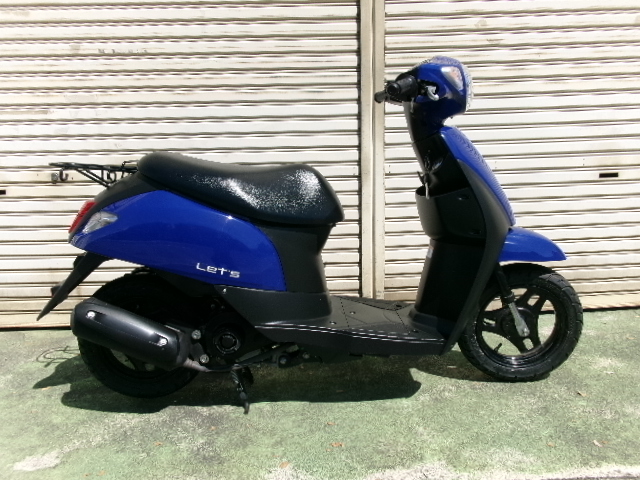 スズキ レッツ (CA4AA) ブルー 中古車