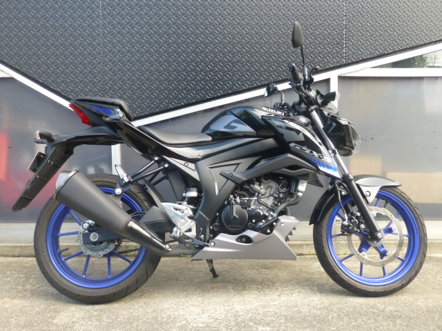 スズキ GSX-S125 (DL32B) ブラック 試乗車特別販売