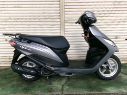 スズキ アドレス１２５フラットシート (DT11A) シルバー 中古車