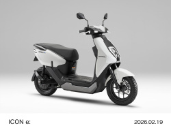 ホンダ '26 ICONe: ホワイト★ 新車（電動バイク）