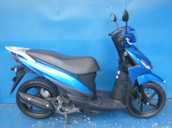 スズキ アドレス１１０ (CE47A) メタリックブルー 中古車