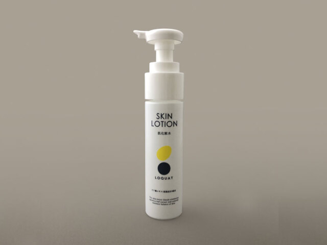 泡ポンプを装着した肌化粧水