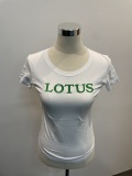 Ladies BOLD PRINT　T-SHIRT -  white