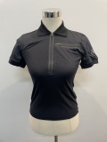 Ladies SEAMS POLO SHIRT - black