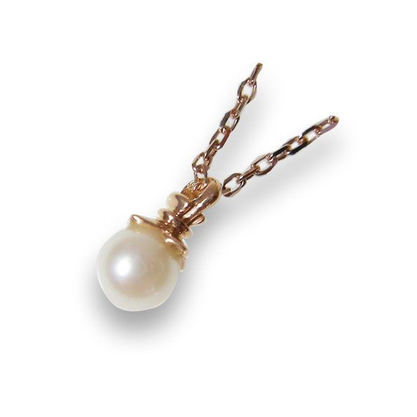 ピンクゴールドパールネックレス ペンダント【JCP0002PL】 Juliet Colors ジュリエットカラーズ