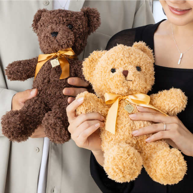 数量限定テディベアプレゼントに添えて