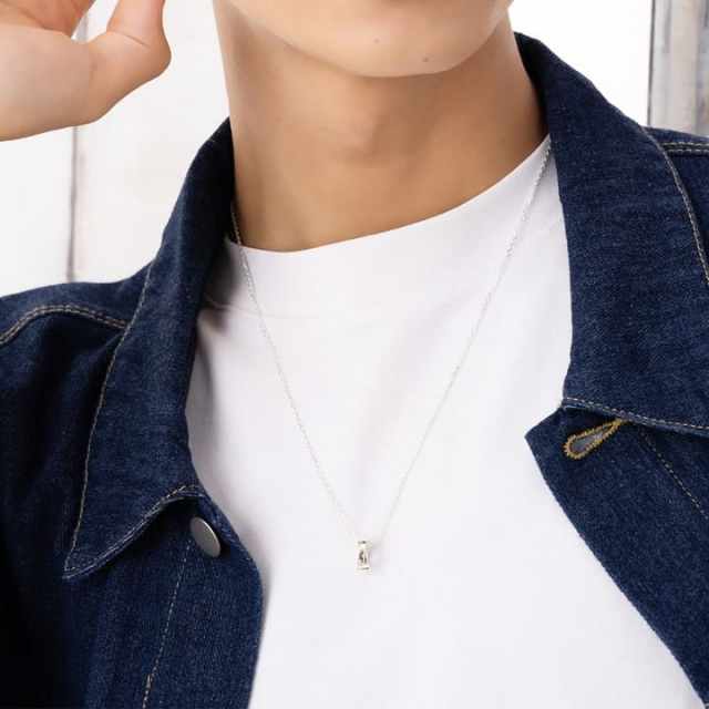 即日発送】素材が選べる リングホルダーネックレス リング用ペンダント