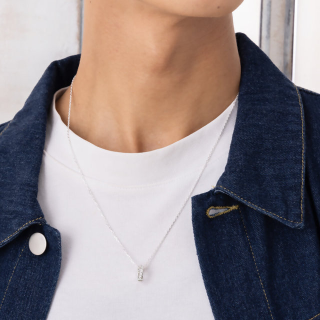 即日発送】素材が選べる リングホルダーネックレス ペンダント リング