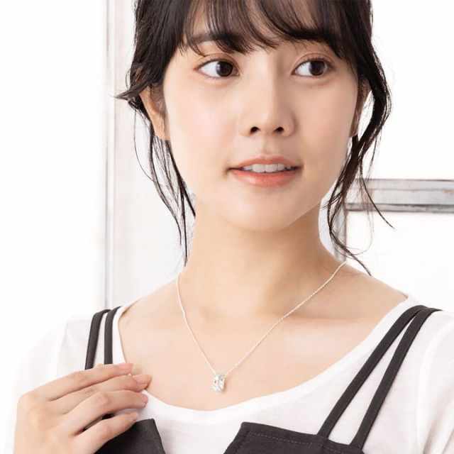 誕生石リングホルダーネックレス