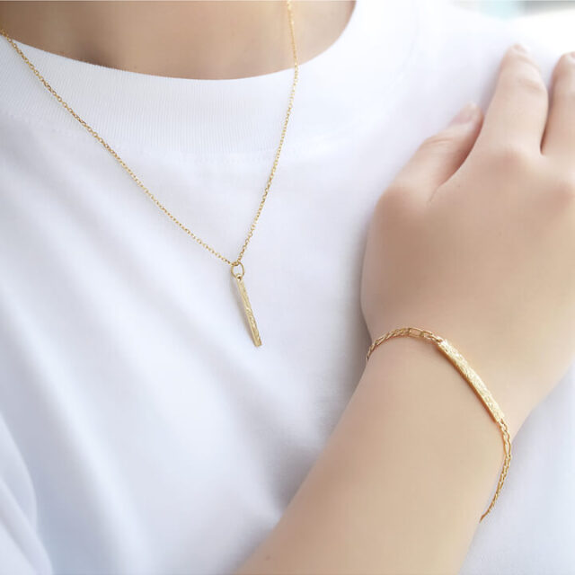 ステンレス製ハワイアンジュエリー　スクロール