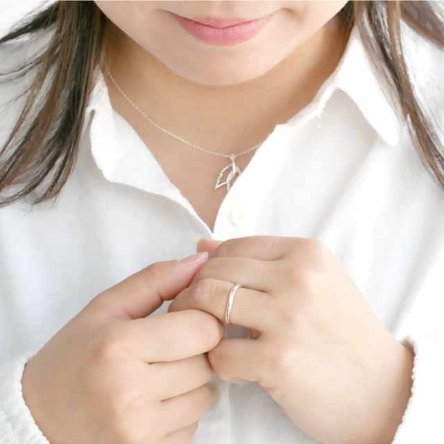 ペアリング シルバー925 ダイヤモンド 刻印対応 メンズ レディース
