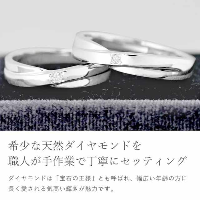 シルバーリングとペンダントセット ペアネックレス 2本セット Wリング シルバー ペア アクセサリー