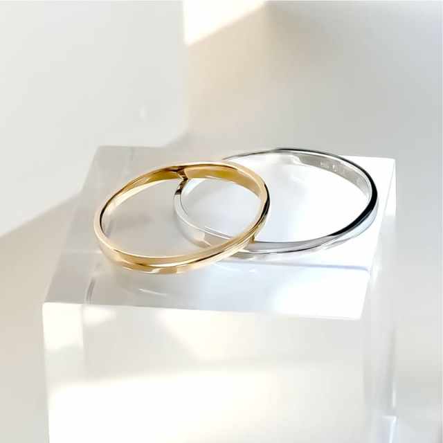 10金18金プラチナから素材が選べるセミオーダーリング