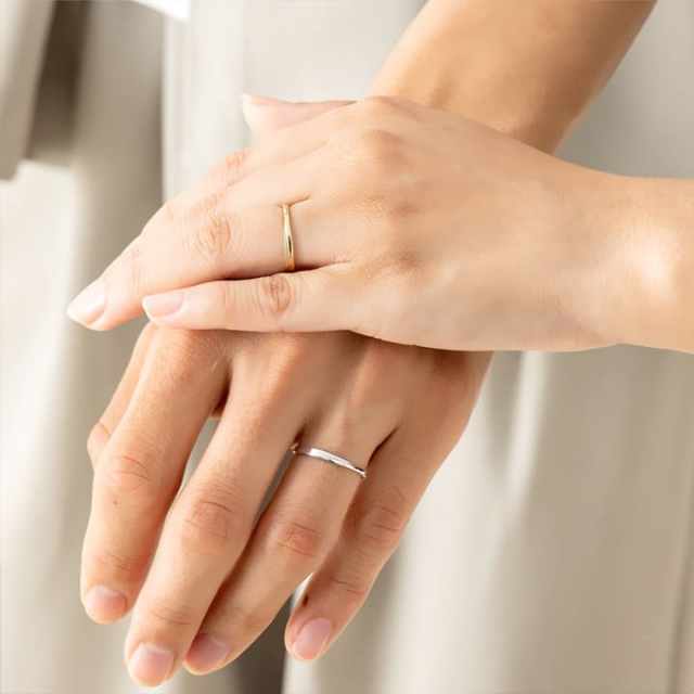 10金18金プラチナから素材が選べるセミオーダーリング