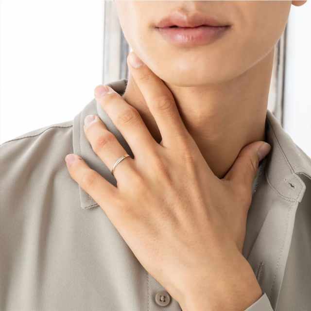 10金18金プラチナから素材が選べるセミオーダーリング