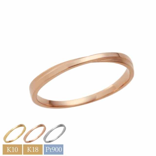 10金18金プラチナから素材が選べるセミオーダーリング