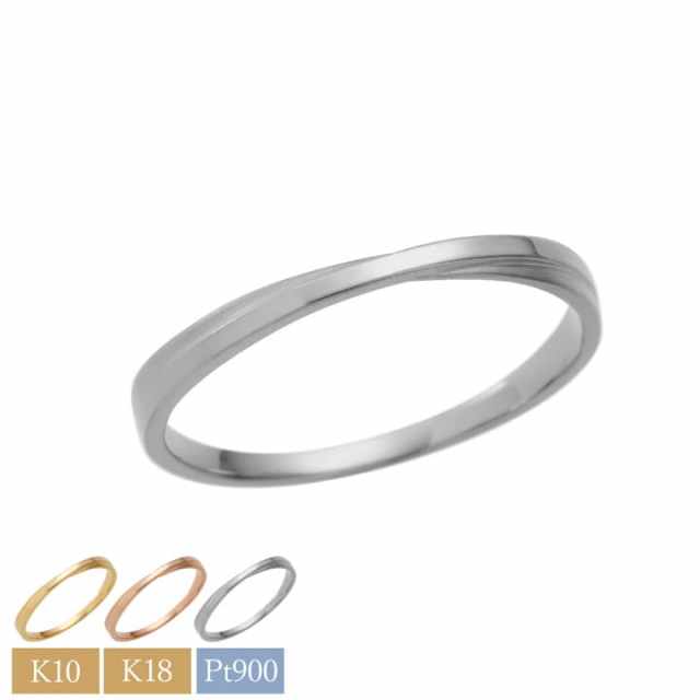 10金18金プラチナから素材が選べるセミオーダーリング