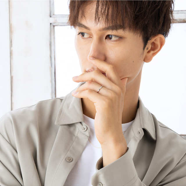 10金18金プラチナから素材が選べるセミオーダーリング