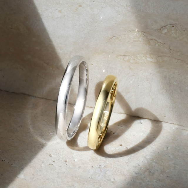 選べる素材＆刻印無料】セミオーダージュエリー K10 K18 プラチナ