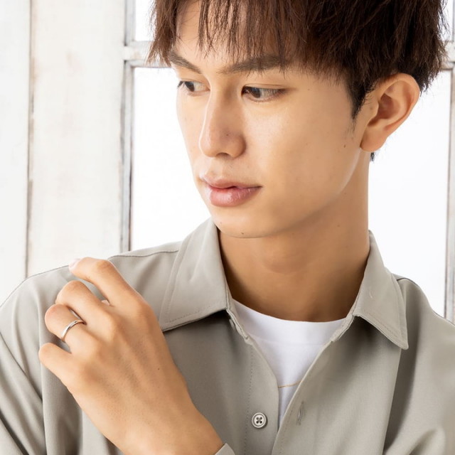 シンプルプラチナリング 新作】YUTAKA（オンライン限定）