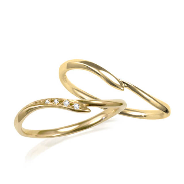 10金18金プラチナから素材が選べるセミオーダーリング