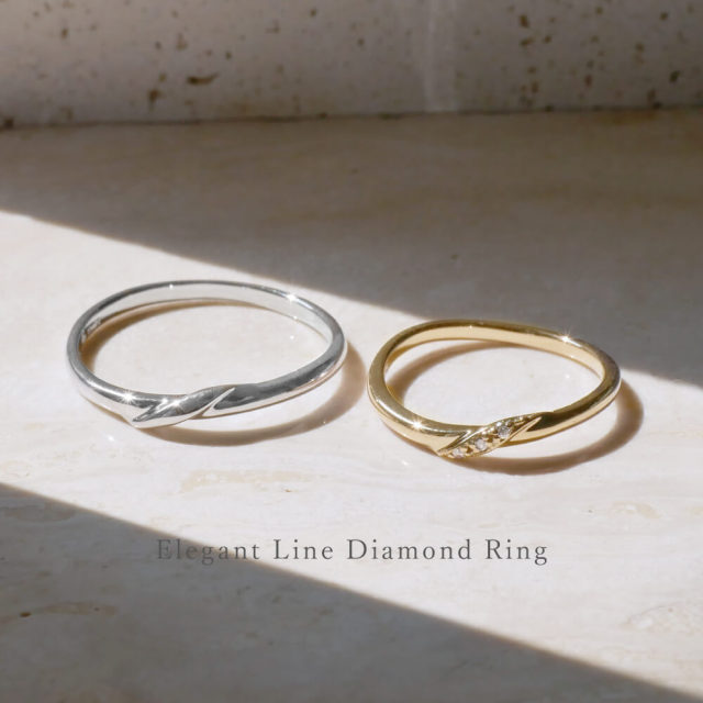 選べる素材＆刻印無料】セミオーダージュエリー ダイヤモンドK10 K18