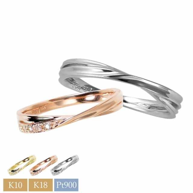 10金18金プラチナから素材が選べるセミオーダーリング