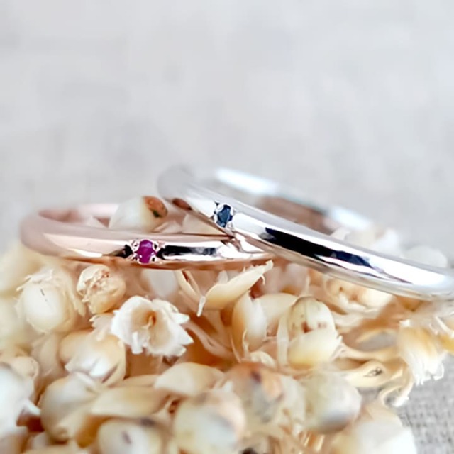 10金18金プラチナから素材が選べるセミオーダーリング