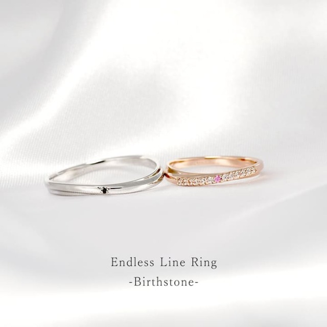 K10K18プラチナ素材が選べるペアリング