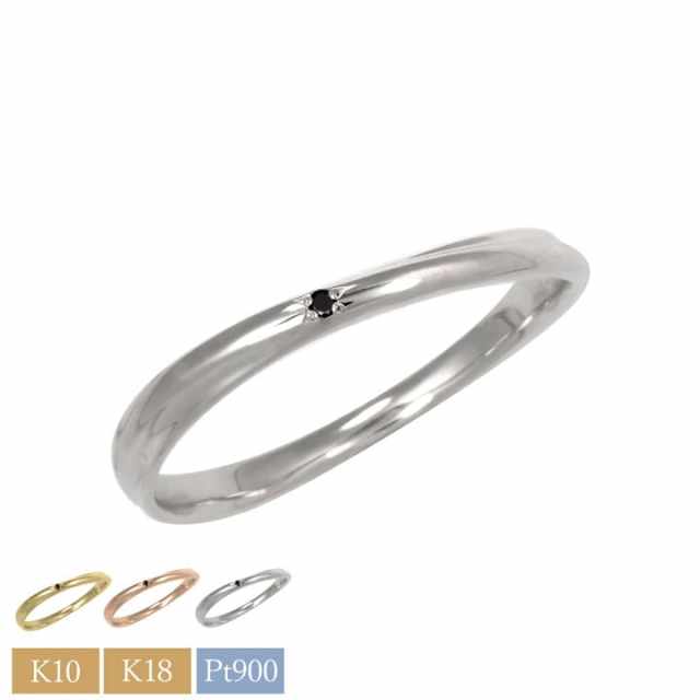 素材と誕生石が選べるペアリング