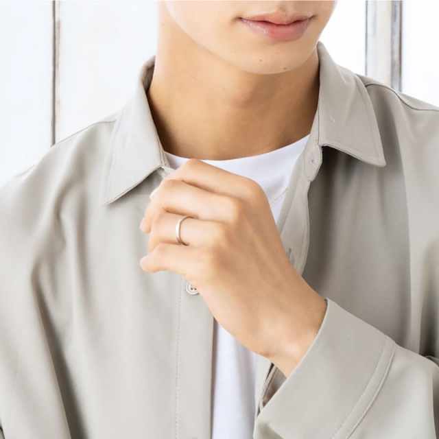 K10K18プラチナ素材が選べるペアリング