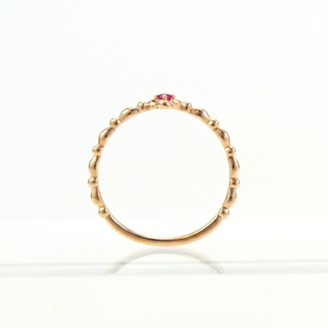 k10ピンクゴールドルビーリング