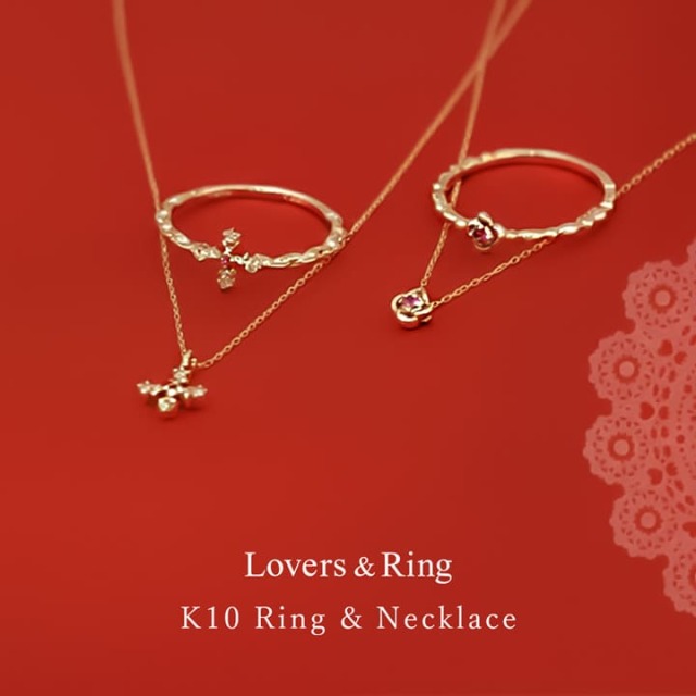 k10ピンクゴールドルビーリング