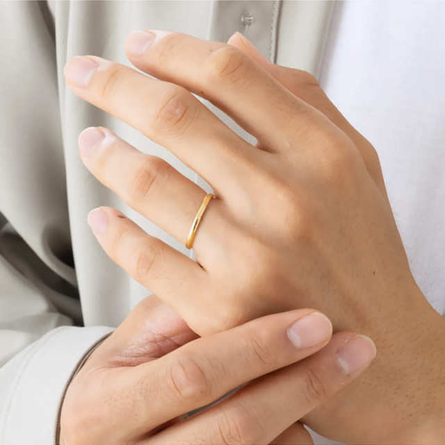 punkdrunkers ウンコちゃんリング　18号 スマイリーリング スマイル ニコちゃん ゴールドリング 指輪 18KGP ゴールド ステンレス ワイドリング 幅広 レディース フリーサイズ  金属アレルギー対応 - 【SILVERKYASYA ギフトモール店】- プレゼント＆ギフトのギフトモール