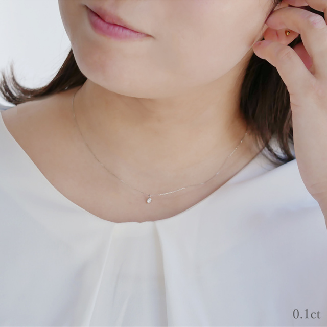数量限定】ダイヤモンドプラチナネックレス RTP7007 RITA JEWELRY リタ