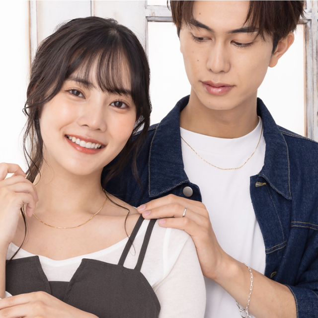 K18 Pt850 ベネチアンチェーン 18金 プラチナ 40cm 45cm 50cm