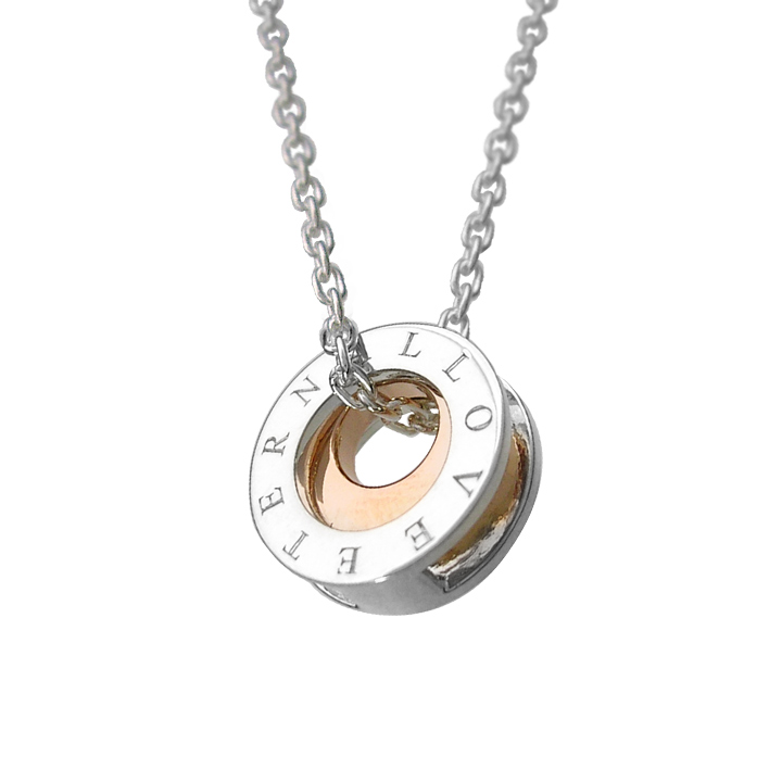 【納期約4週間】ダイヤモンド ネックレス レディース シルバー ネックレス ダイヤ LSP0056DPK-40 LOVERS SCENE ラバーズシーン お祝い 誕生日 プレゼント 記念日