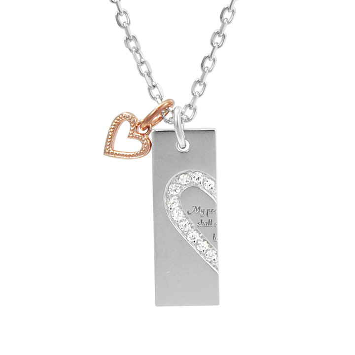 ハートペアネックレス　LOVERS SCENE　