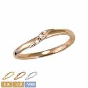 10金18金プラチナから素材が選べるセミオーダーリング