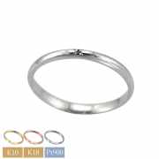 10金18金プラチナから素材が選べるセミオーダーリング