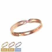 10金18金プラチナから素材が選べるセミオーダーリング