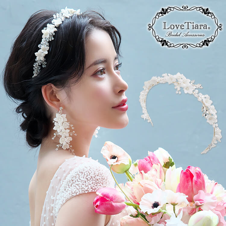 カチューシャ ウエディング ブライダル 結婚式