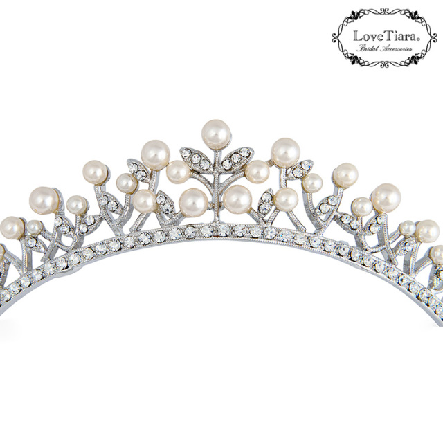 パールフルールコームティアラ 詳細イメージ