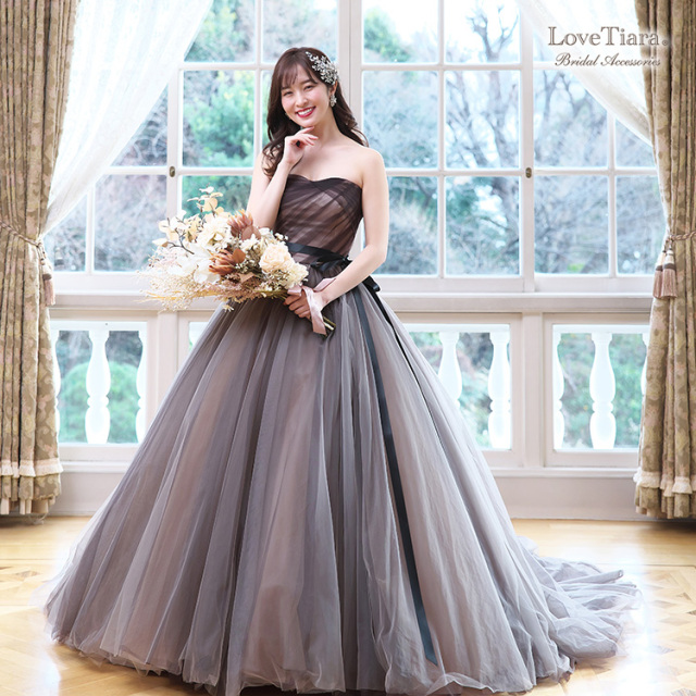 ヘッドドレス 【アヴィーナ】（小枝アクセサリー） 着用イメージ