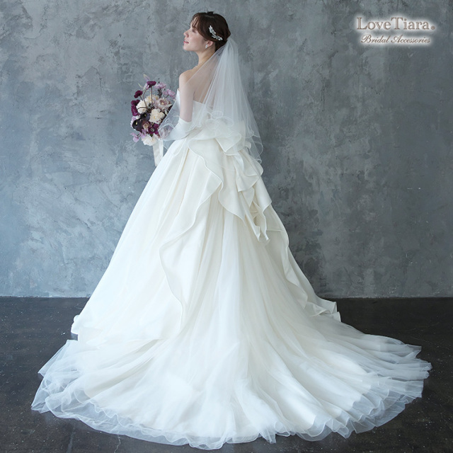 ヘッドドレス　ウエディング　ブライダル　結婚式