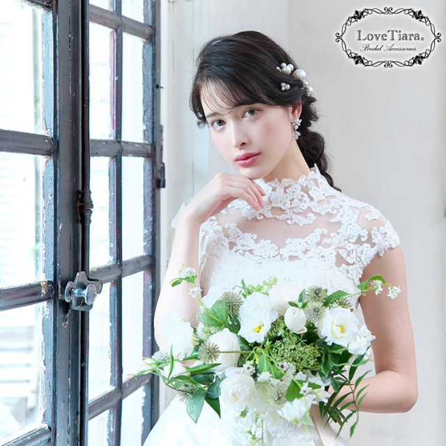 ヘッドドレス ウエディング ブライダル 結婚式