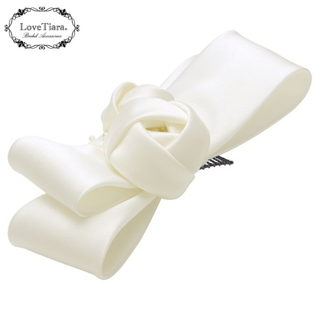 リボンヘッドドレス【ローズ】 商品イメージ